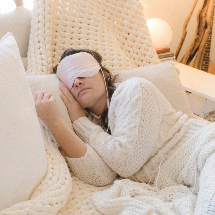 The Sleep and Skincare Benefits of a Heated Silk Eye Mask